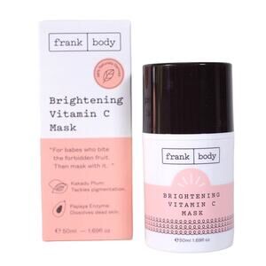 frank body Brightening Vitamin C Facial Mask - 1.69 fl oz / 50ml - NIB